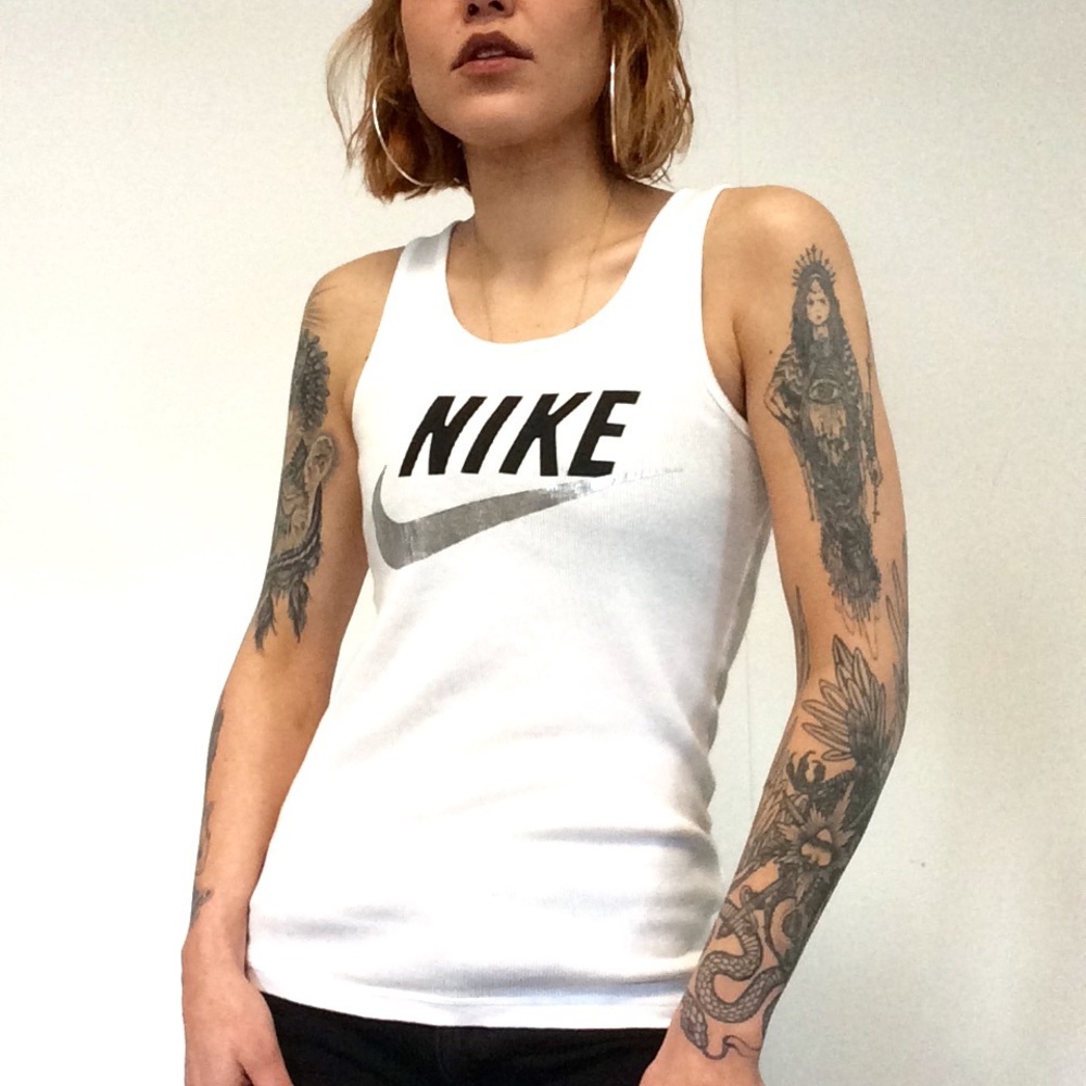 NIKE TANK TOP METALLIC CHECK